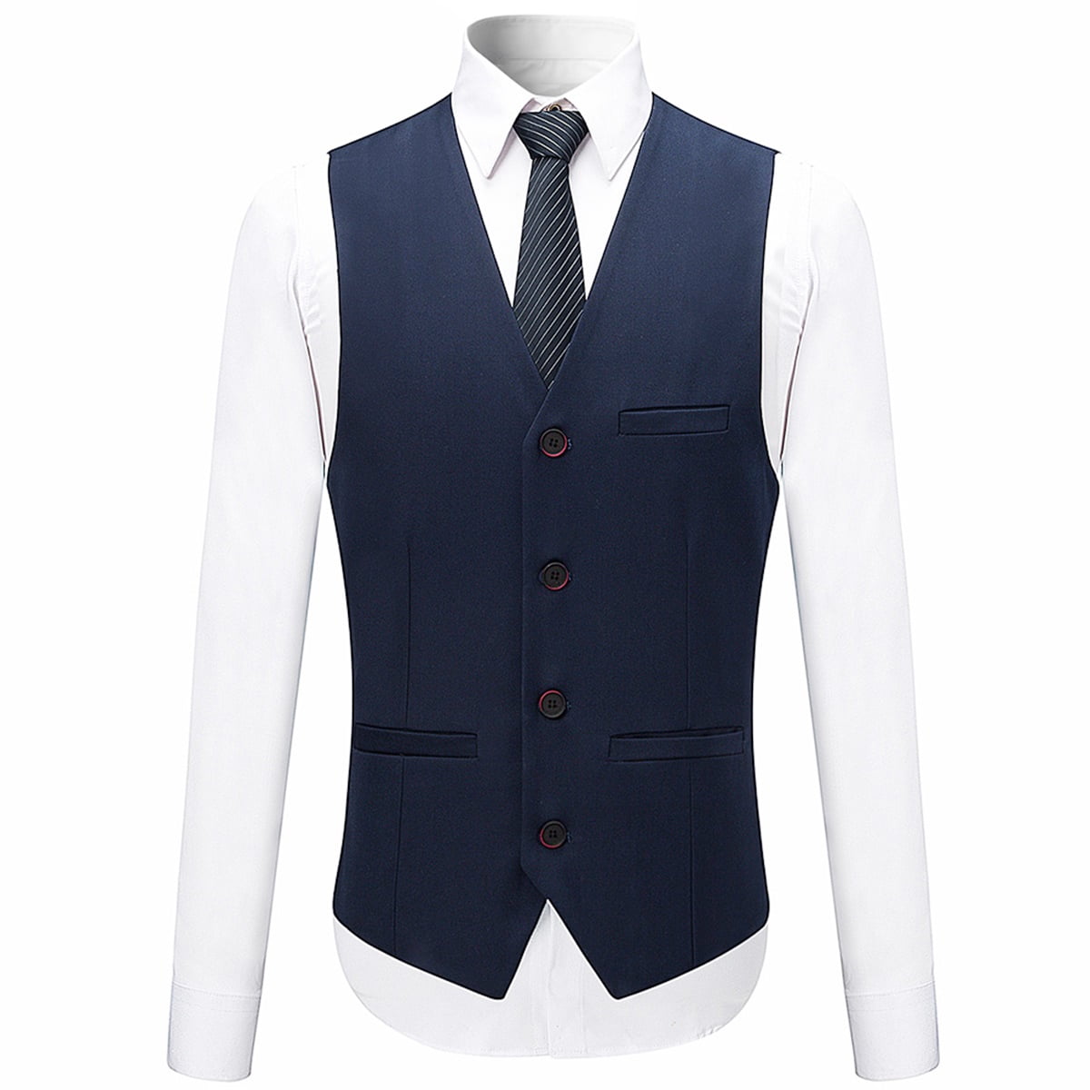 Cloudstyle Mens 3 Piece Suit Set Blazer Tux Vest Suit Pants Jacket Formal WHOLESALE - Cloudstyle