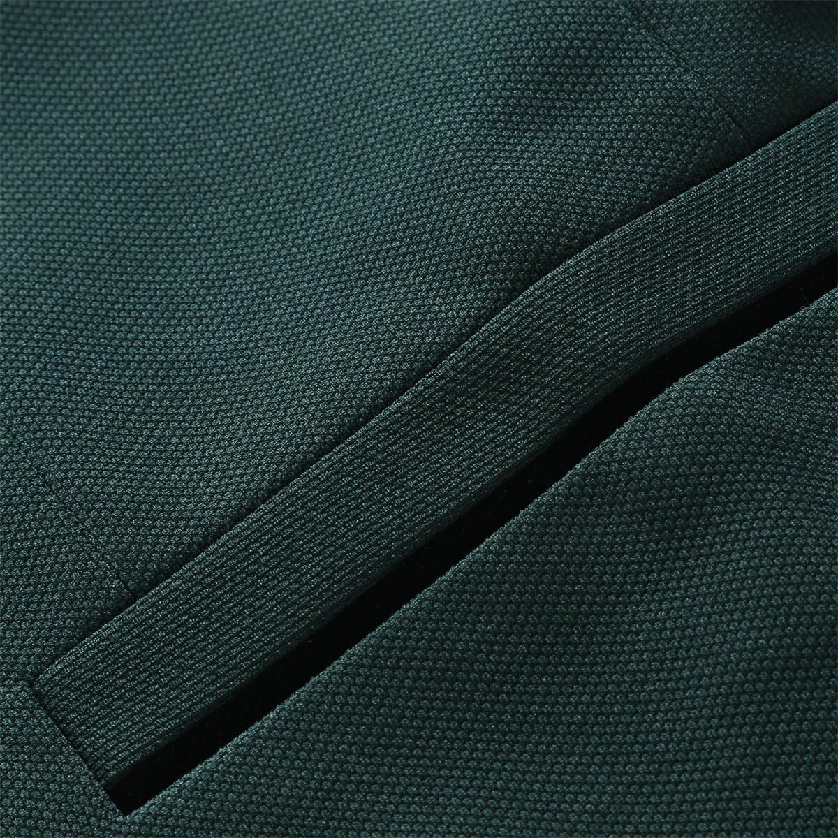 Cloudstyle Mens 2 Piece Suits Casual 1 Button Suit Sets Green