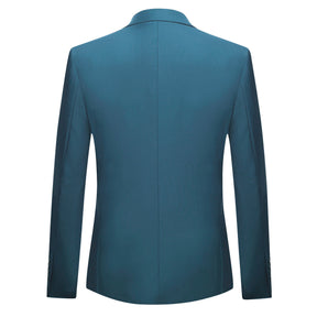 Ocean Blue Casual Blazer Slim Fit Business Blazer