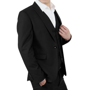 Black Casual Blazer Slim Fit Business Blazer