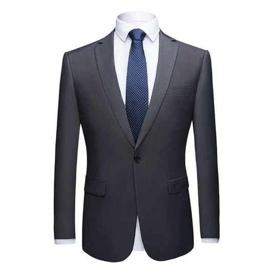 Cloudstyle Men's Slim Fit One Button Solid Suit Blazer Jacket Casual Party Sport Coat - Cloudstyle