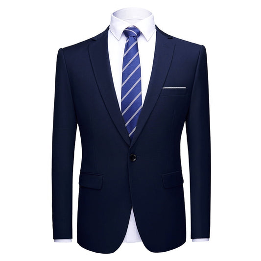 Cloudstyle Men's Slim Fit One Button Solid Suit Blazer Jacket Casual Party Sport Coat - Cloudstyle