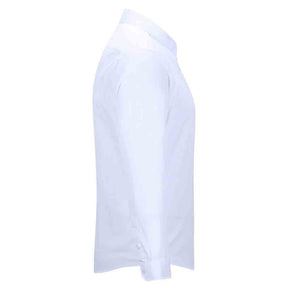 Slim Fit Turn-Down Collar Shirt White