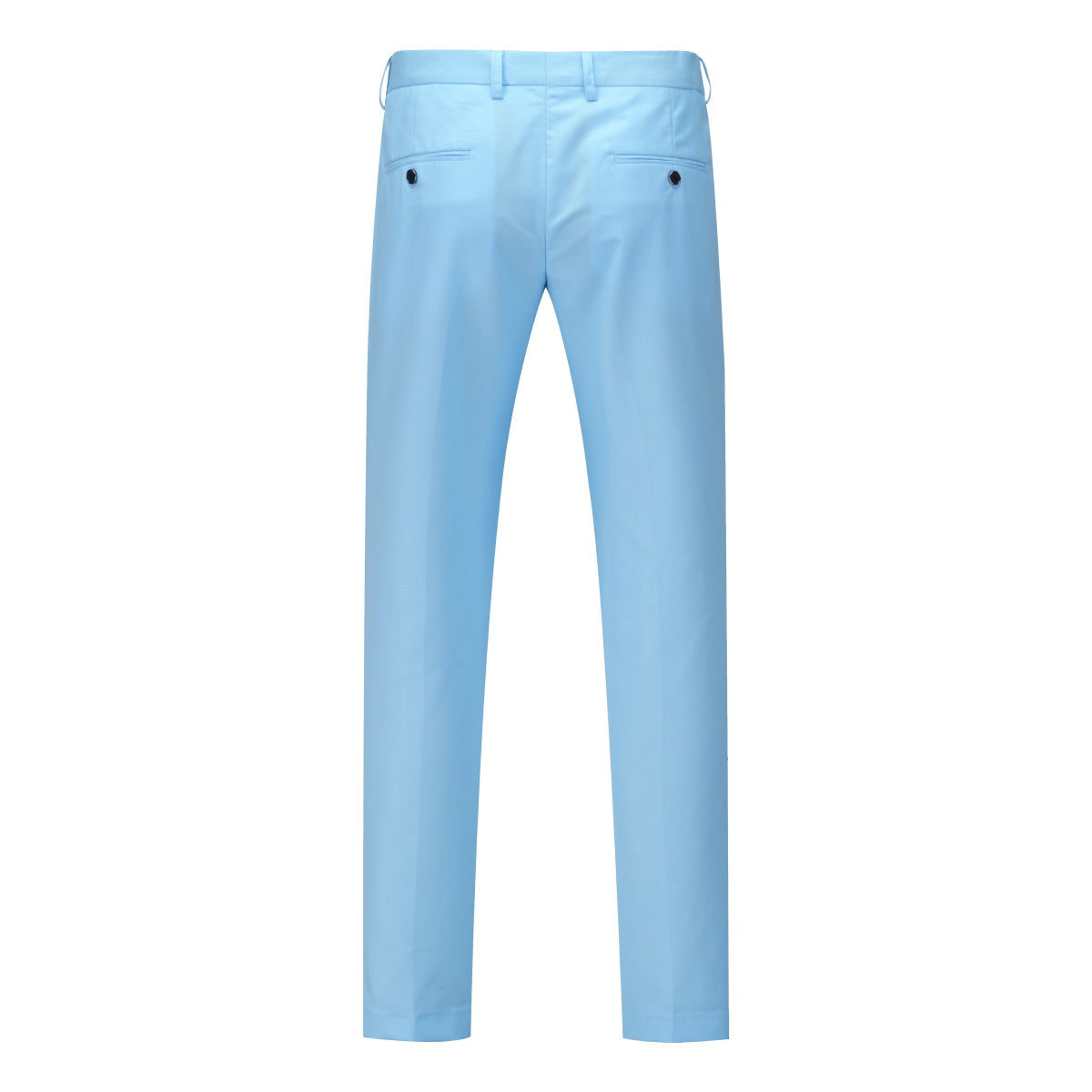 Slim Fit One Button Casual Sky Blue 3-Piece Suit