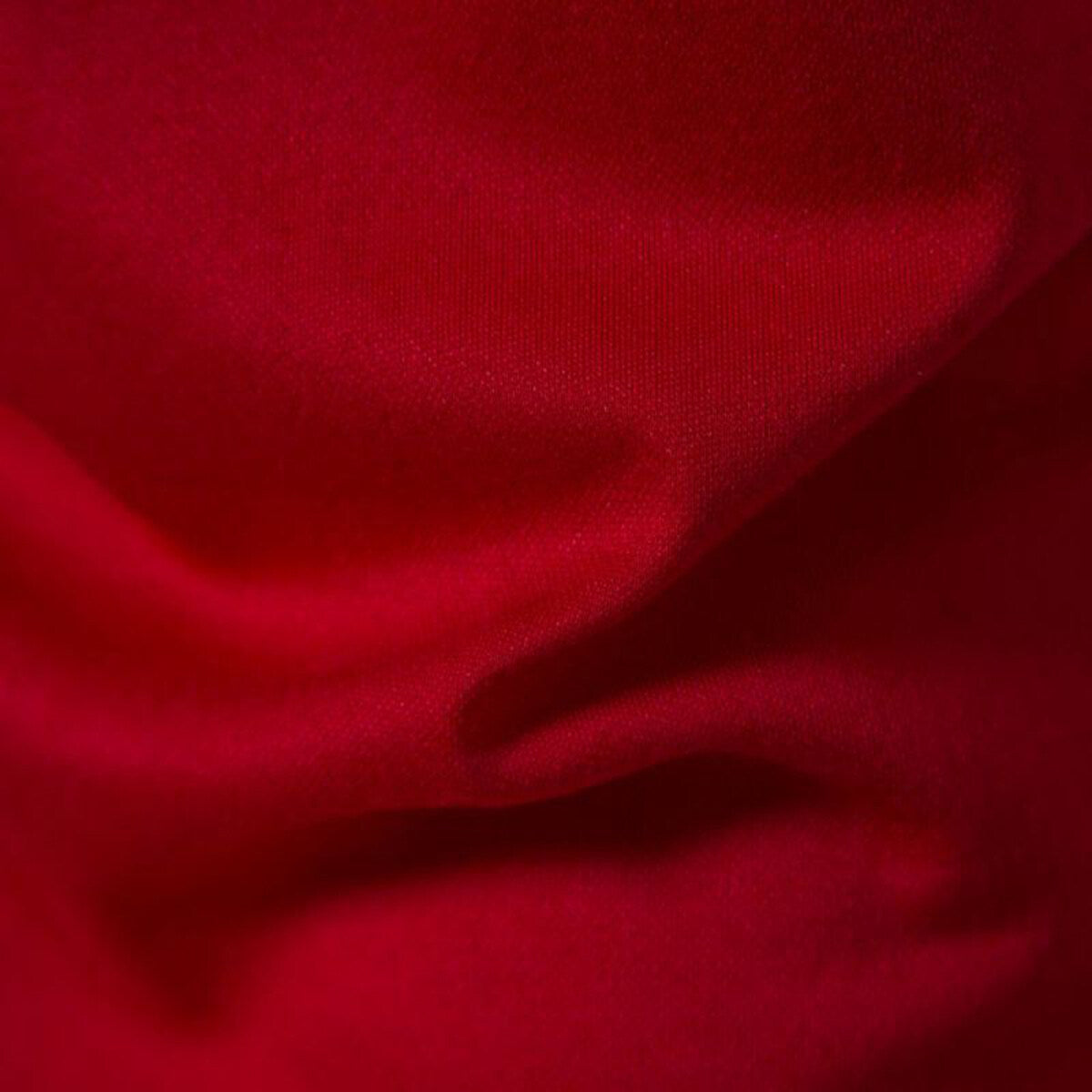 Men's Colourblock Lapel Short Sleeve Polo Shirt Red