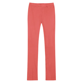 3-Piece Slim Fit One Button Fashion Rose Red Suit