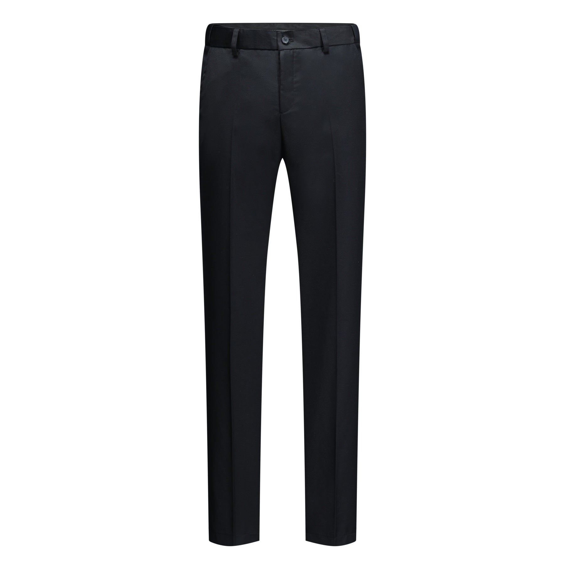 Men's One-Button Notch Lapel Embroidered 2-Piece Suit Light Blue - Cloudstyle