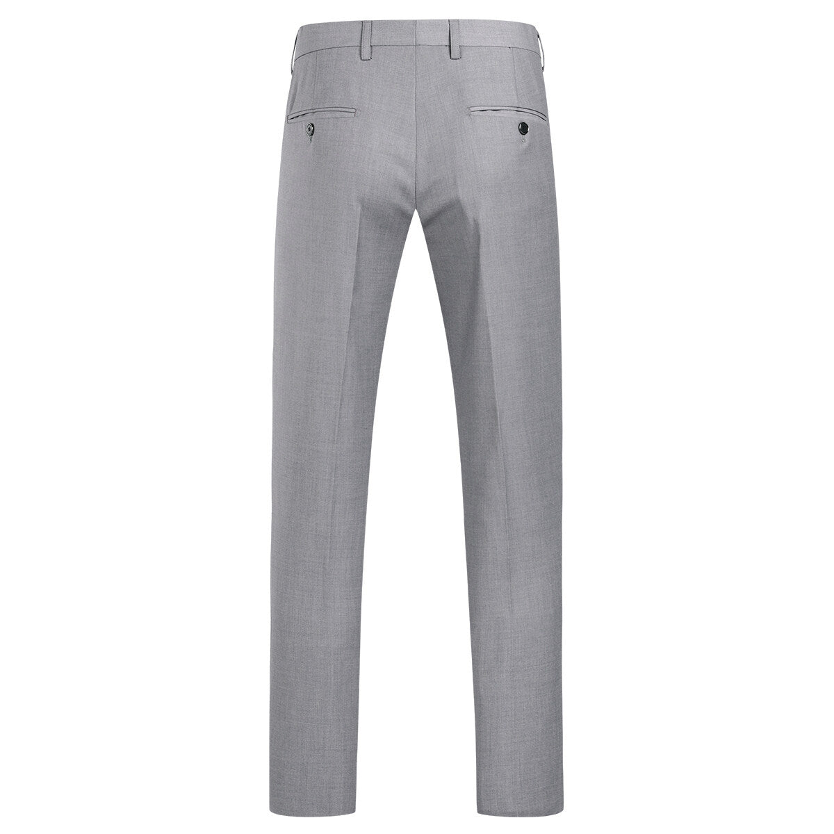 3-Piece Slim Fit One Button Fashion Gray Suit