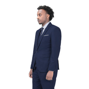 Navy Stylish Blazer One Button Casual Blazer