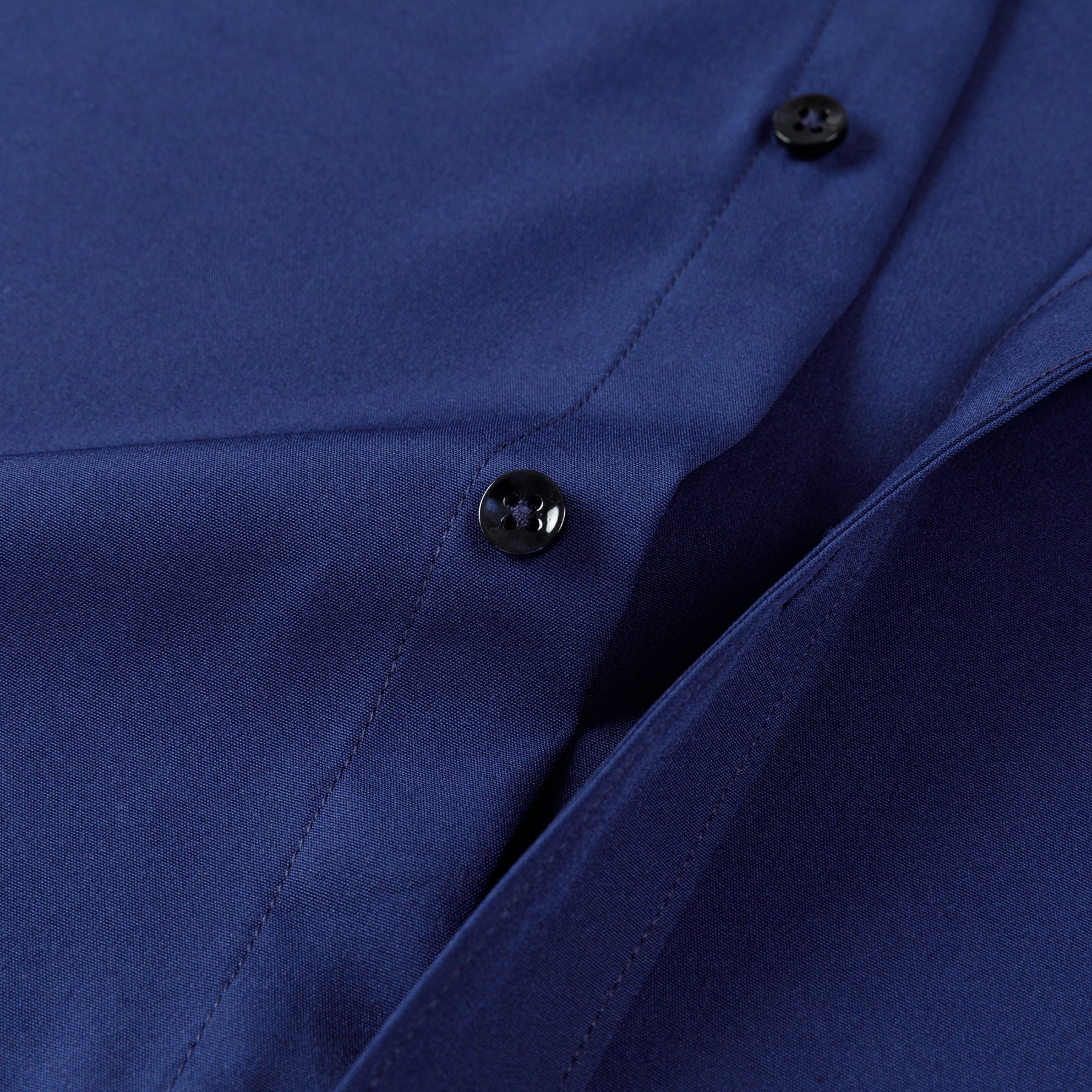 Men's Solid Square Neck Fitted Business Long-Sleeved Shirt WHOLESALE - Cloudstyle