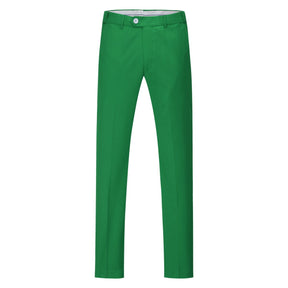 Mens 3 Piece Dress Suit Formal Casual Tux Vest Trousers Green