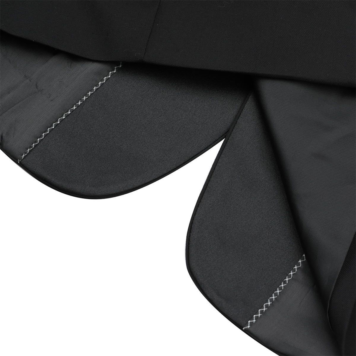 Slim Fit One Button Casual Black 3-Piece Suit