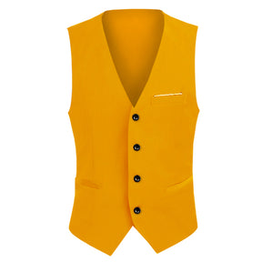Slim Fit Fashion Solid Vest 13 Colors