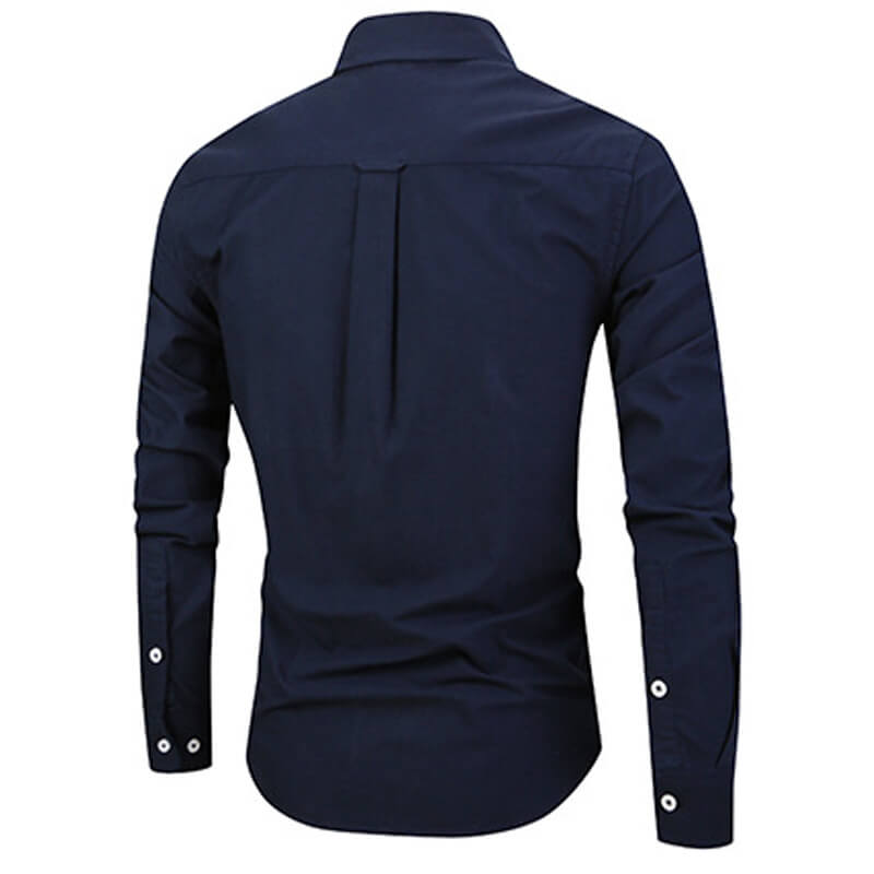 Slim Fit Navy Stylish Cotton Shirt Dress and Casual Shirt