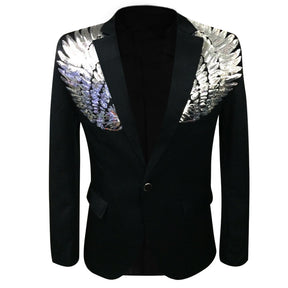 Modern Fit Wings Blazer 2 Colors - Cloudstyle