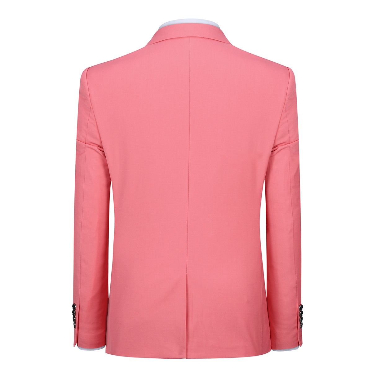 2-Piece Slim Fit Notched Lapel Pink Suit