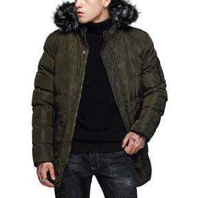 Hood Removable Faux Fur Coat 4 Colors - Cloudstyle