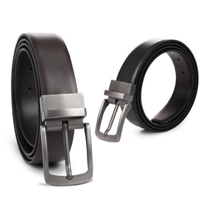 Reversible Metal Needle Buckle Belt 4 Colors