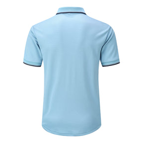 Blue Series Polos Turn-Down Collar Shirt