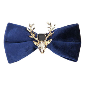 Elk Christmas Pre-tied  Bow Tie 7 Colors - Cloudstyle