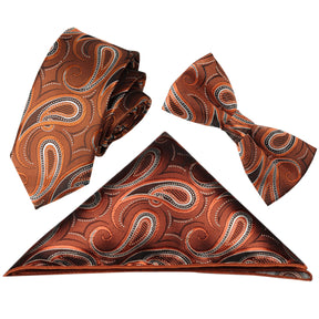 3-Piece Print Bow Tie Set 5 Colors