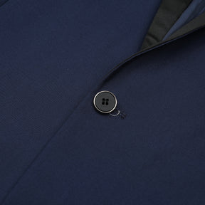 Slim Fit One Button Casual Blue 3-Piece Suit