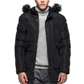 Hood Removable Faux Fur Coat 4 Colors - Cloudstyle