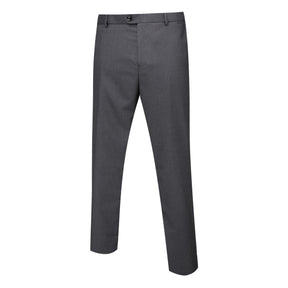 Slim Fit One Button Casual Grey 3-Piece Suit