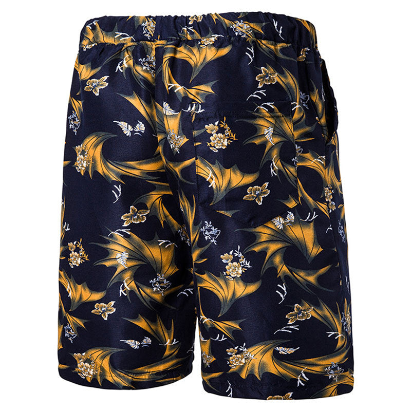 Relaxed Fit Multi-Pockets Cargo Shorts Navy
