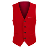 Slim Fit Fashion Solid Vest 13 Colors