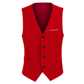 Slim Fit Fashion Solid Vest 13 Colors