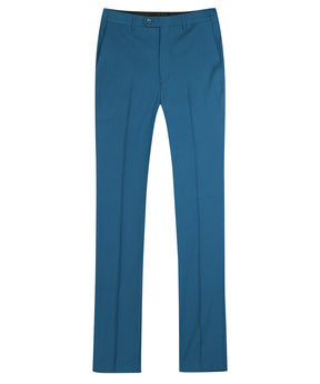 3-Piece Slim Fit Classic Casual RoyalBlue Suit