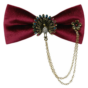 Luxurious Peacock Bow Tie 4 Colors - Cloudstyle