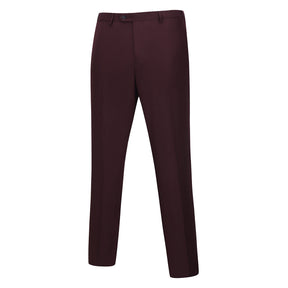 Two Piece Brick-Red Suit One Button Suit