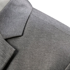 Silver Grey Suit Slim Fit 3-Piece Casual Suit