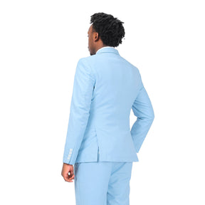 Sky Blue Stylish Blazer One Button Casual Blazer
