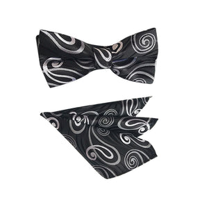 Paisley Skinny Bow Tie Set 13 Styles - Cloudstyle