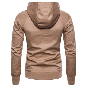Mens Casual Hoodie Windbreaker Jackets Outdoors Coat
