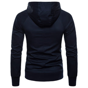Mens Casual Hoodie Windbreaker Jackets Outdoors Coat