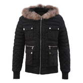 Hooded Lightweight Coat Black