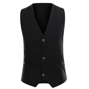 Mens Tailcoat 5 Piece Dress Suit Slim Fit Swallowtail jacket Black