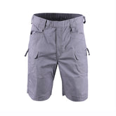 Mens Solid Shorts Elastic Waistband Lightweight Shorts