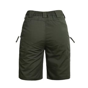 Mens Solid Shorts Elastic Waistband Lightweight Shorts