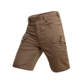 Mens Solid Shorts Elastic Waistband Lightweight Shorts