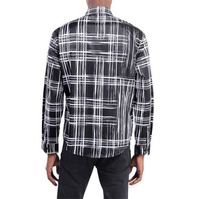 Men's Slim Fit Printed Casual Shirt Party Shirts