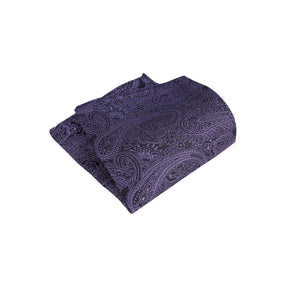 Printed Floral Tie Neckties Set with Handkerchief Cufflinks