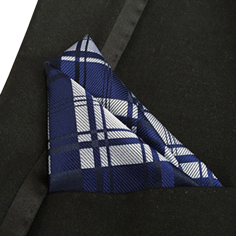 2-Piece Print Neckties and Pocket Square set