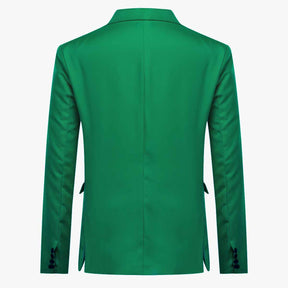 Men's Slim Fit Casual Blazer Jacket Green