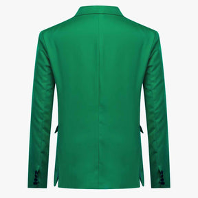Men's Slim Fit Casual Blazer Jacket Green