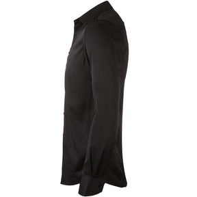 Men's Solid Slim Fit Bamboo Fiber Casual Formal Shirt